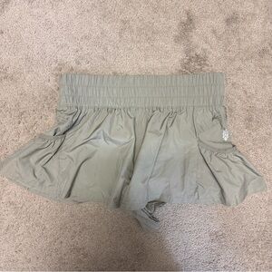 FP Movement Get Your Flirt On Shorts in Sage Stone - size Medium. Like new.